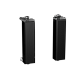 Комплект модульных заглушек "Avanti", "Черный квадрат", 0,5 модуля 2штуки