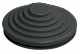 Сальник d=25мм (Dотв.бокса 32мм) черный IEK