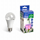 Лампа светодиодная для растений, А60 (10W) 230V E27, красно-синий спектр LB-7060