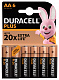 Батарейки Duracell 5014214 АА алкалиновые 1,5v 6 шт. LR6-6BL PLUS