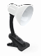 Светильник настольный под лампу на прищепке СНП 21Б-E27 230В БЕЛЫЙ (с подвесом) IN HOME